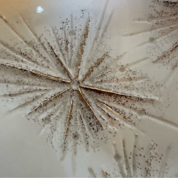 SOLD- Vintage MCM Atomic Starburst Design Dish Gift California Original #741 - Picture 10 of 16